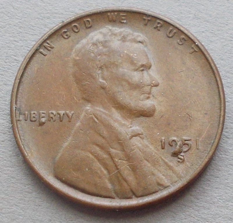 1951-S-Lincoln-Wheat-Cent